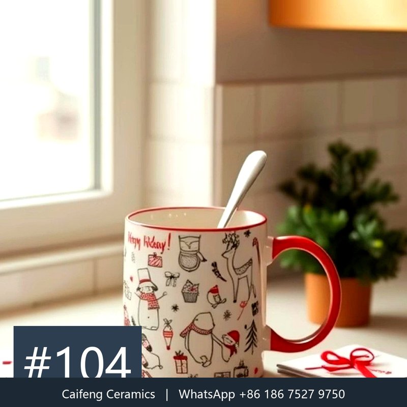 Cactus #104 custom ceramic mug
