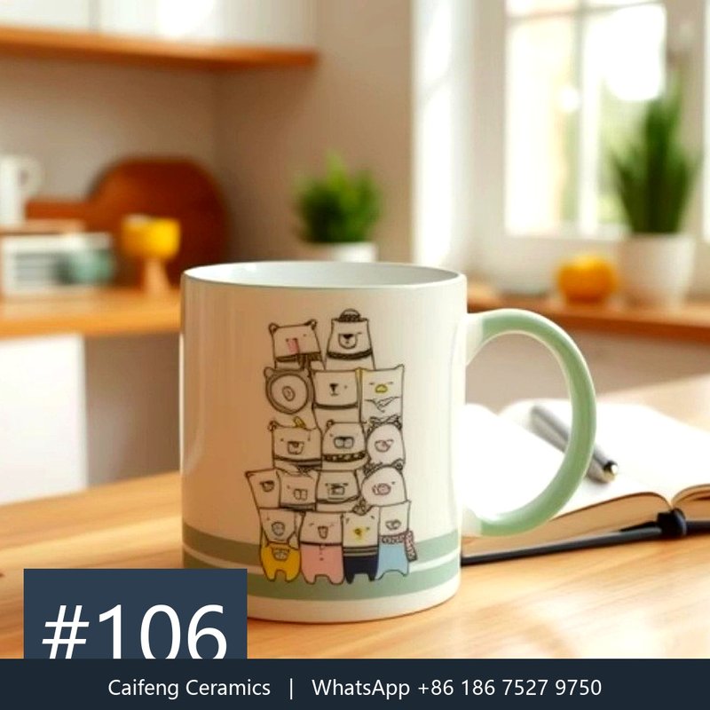 Cactus #106 custom ceramic mug
