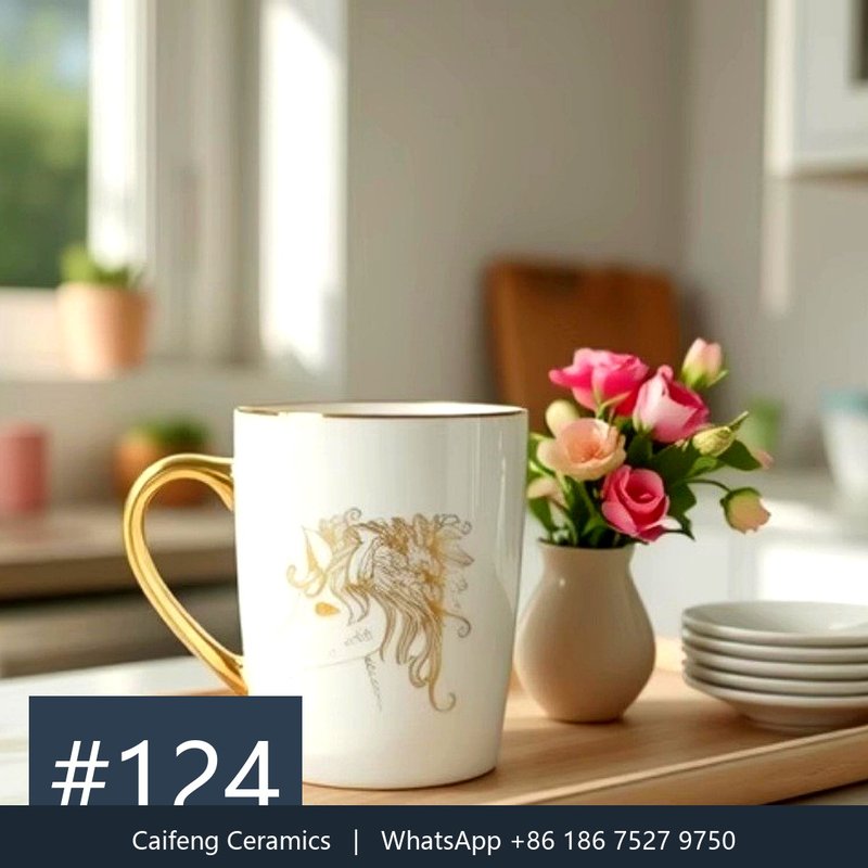Klein Blue #124 custom ceramic mug